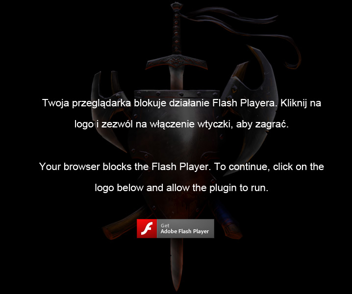 Get Adobe Flash player